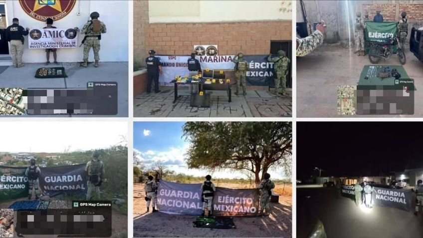 Golpe al crimen en Sonora: Caen 29 generadores de violencia y decomisan arsenal y drogas