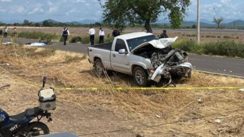 Jóvenes de 15 años chocan y mueren en Sinaloa; el otro involucrado se dio a la fuga