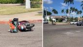 Foto ilustrativa de la nota titulada: Accidente en Ciudad Obregón: Choque en la zona norte deja motociclista lesionado