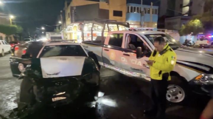 VIDEO: Patrullas de la SSC protagonizan FUERTE choque en CDMX; confirman 3 víctimas
