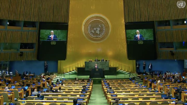 (VIDEO) Protesta contra Israel: Delegaciones abandonan la ONU durante discurso de Netanyahu