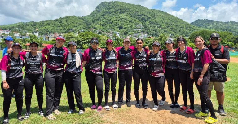 Sonora se queda con el oro y la plata en el campeonato nacional juvenil de Softbol