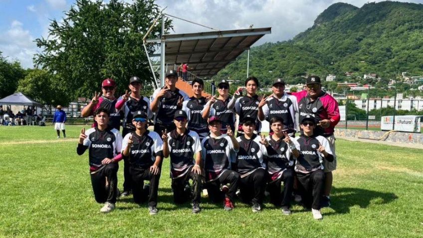 Sonora se queda con el oro y la plata en el campeonato nacional juvenil de softbol