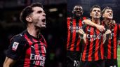 Foto ilustrativa de la nota titulada: 'Santi' Giménez no pudo marcar en la victoria del AC Milan sobre en Napoli en la Serie A
