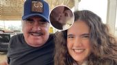 Foto ilustrativa de la nota titulada: Nieta de Vicente Fernández defiende que en su familia se den besos en la boca: "Es de amor"