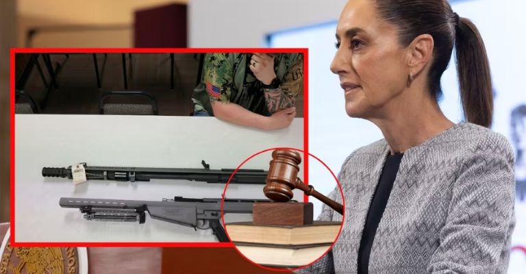 Sheinbaum destaca acuerdo de control de armas con Estados Unidos 