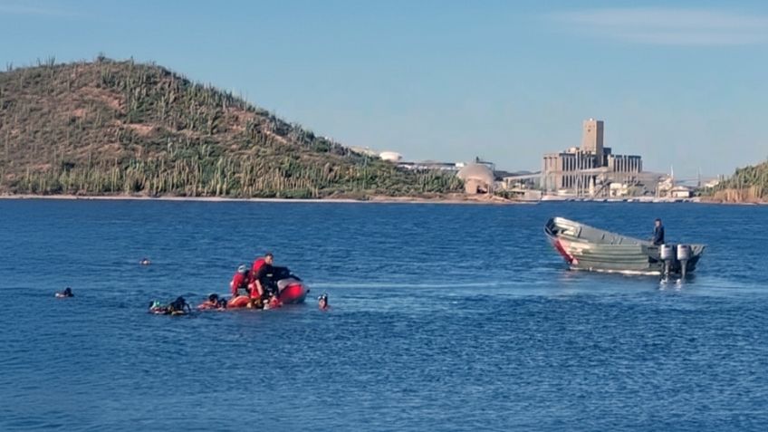 Era su primer día de trabajo: Hallan sin vida a buzo desaparecido en bahía de Guaymas