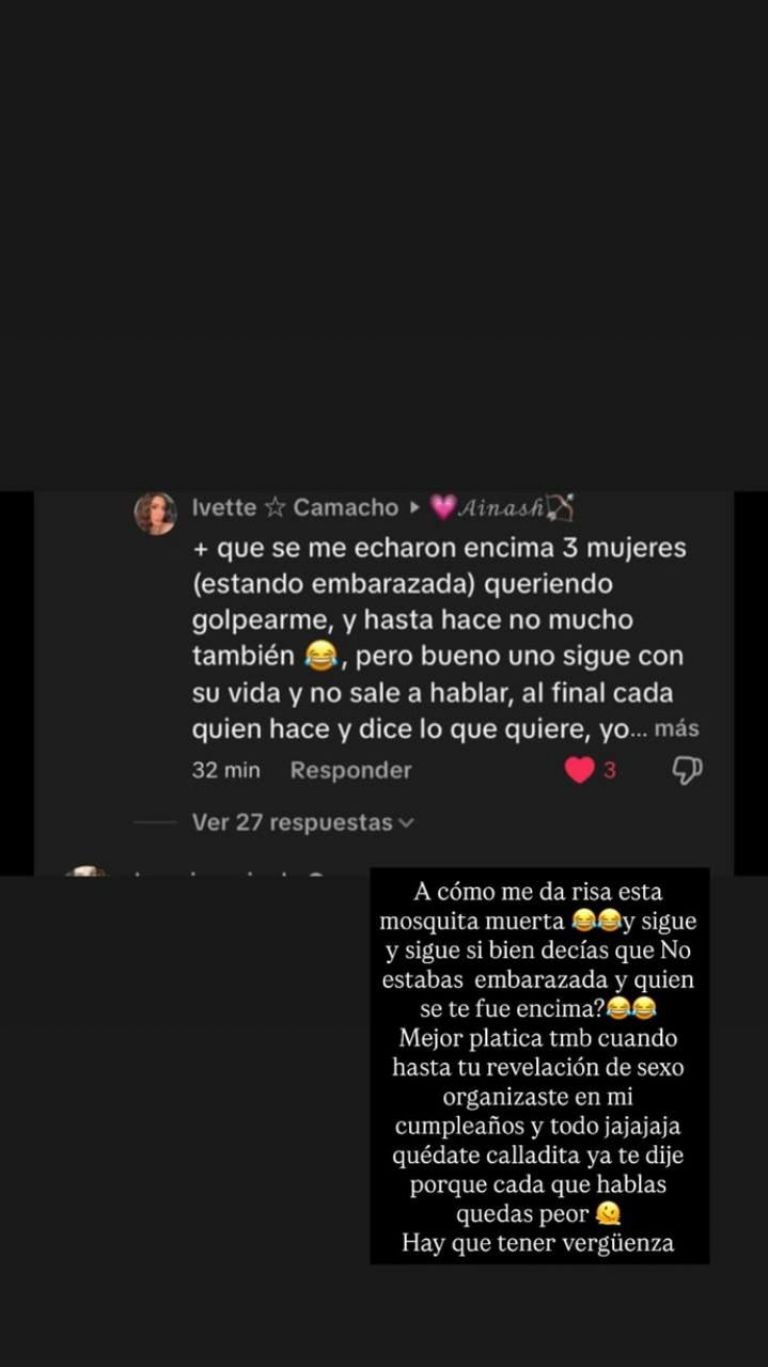 Karen Caro arremetió contra Ivette Camacho