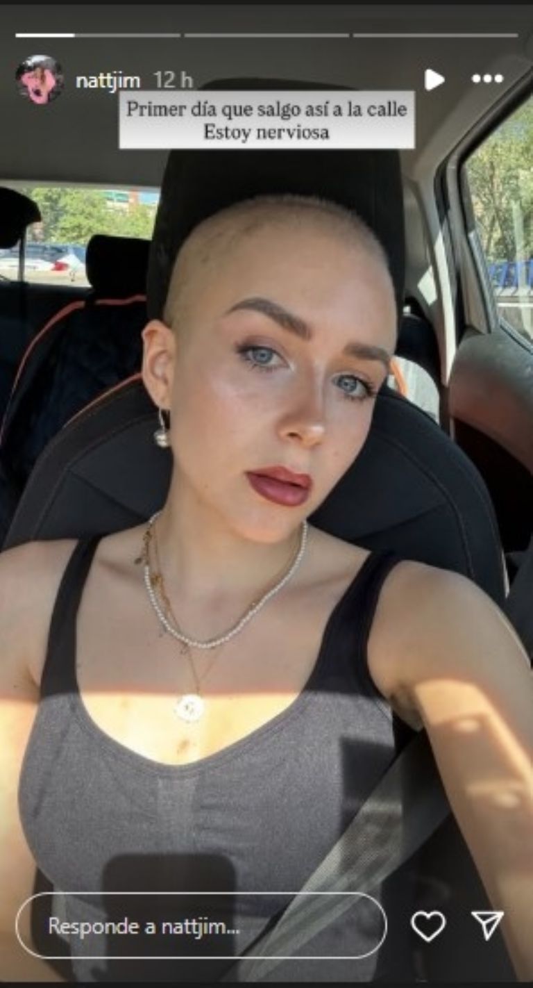 Historia que publicó Natalia 