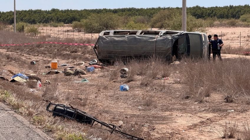 Tragedia: Sube a dos el número de muertos en accidente carretero en Hermosillo, Sonora