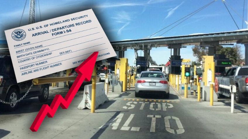 Aumenta 5 veces más el precio del permiso I-94 para viajar más allá de Tucson: Este es el nuevo costo