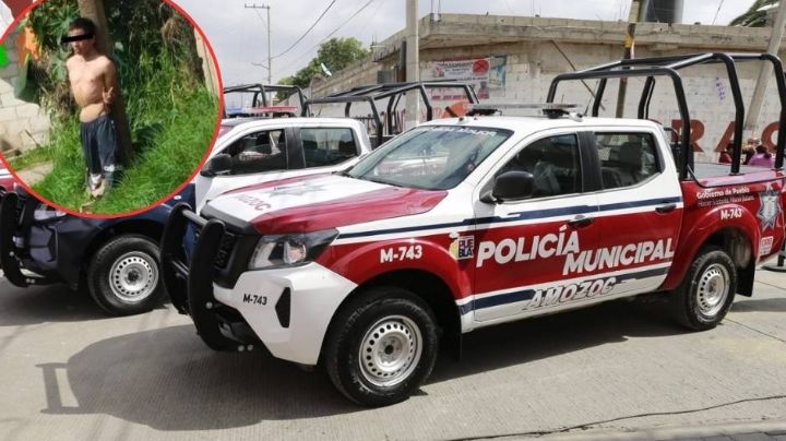 Lo querían linchar: Cansados de los robos, vecinos de Puebla amarran a asaltante a un poste