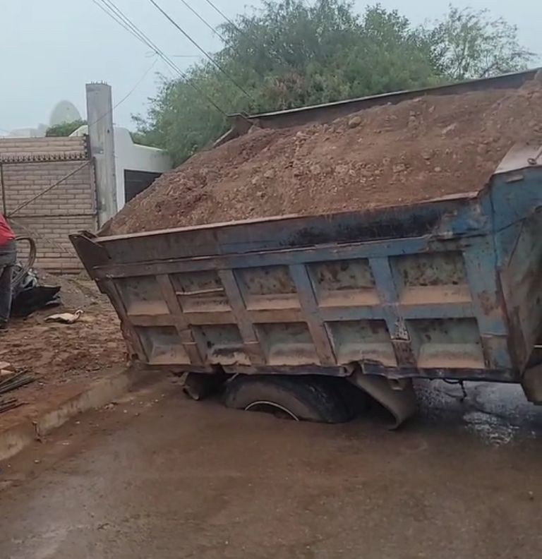 El accidente sucedió durante una obra de construcción en el lugar