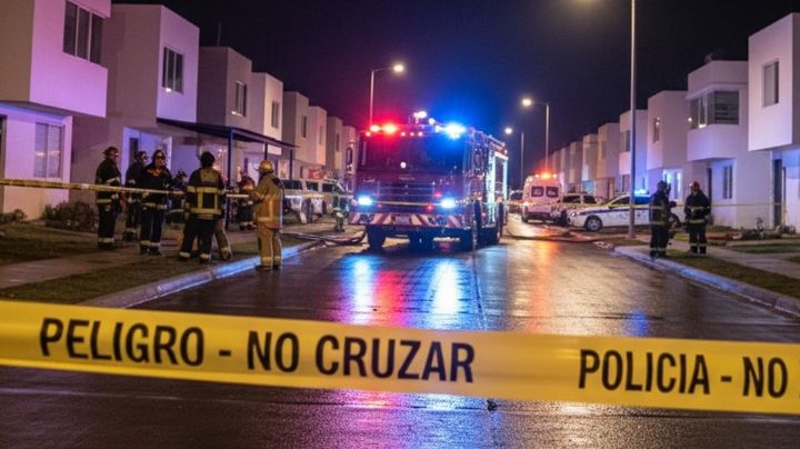 Fuga de gas provoca explosión en casa de Hermosillo; una mujer resultó con quemaduras