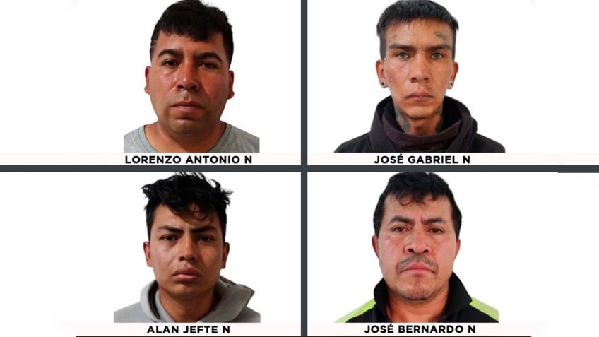 Condenan a cuatro miembros de banda de secuestradores en Edomex; irán 50 años a prisión