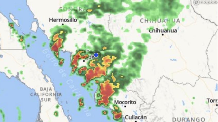 Clima Ciudad Obregón HOY 5 de septiembre: Prevén LLUVIAS y bajas temperaturas por 'Lorena'