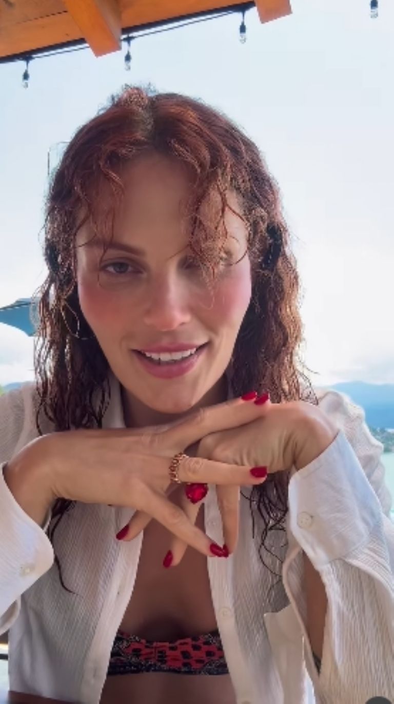 Captura de pantalla del video de Delia García 