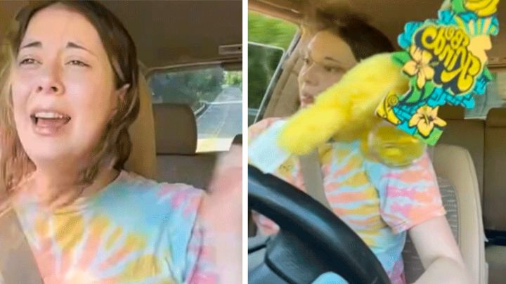 VIDEO: Tiktoker de 17 años casi muere en accidente mientras cantaba tema de Britney Spears