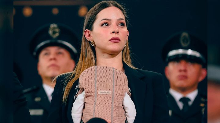 Tachan de "ridícula" a Mariana Rodríguez por FOTOS con su bebé en acto político