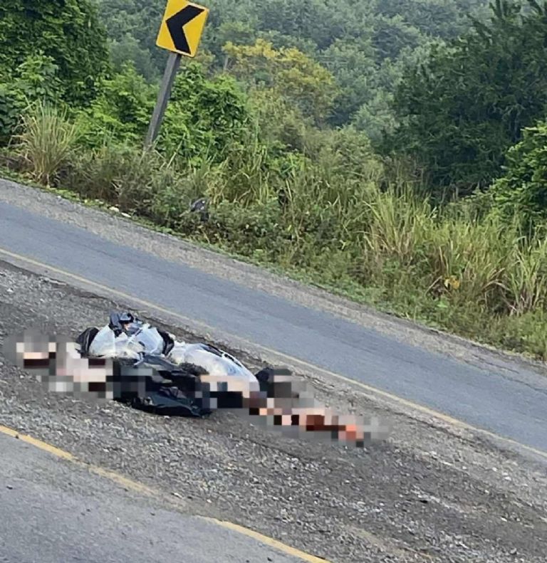 Los restos humanos no han sido identificados. Foto: Facebook