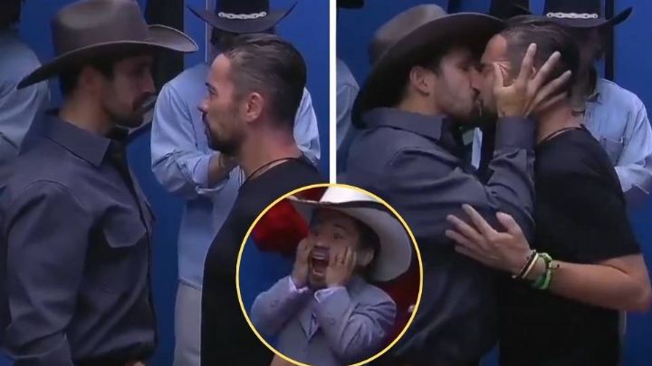 'El Guana' y 'Shiky' se dan tremendo beso en 'La Casa de los Famosos'; esto fue lo que pasó