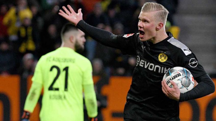 Erling Haaland y su debut soñado: Hat-trick y victoria para Borussia Dortmund