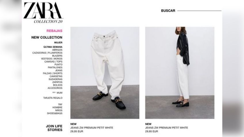 Zara presenta nuevos pantalones con modelos 'invisibles' y se vuelve viral