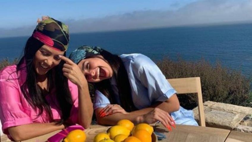 Kourtney Kardashian y Addinson Rae responden a las críticas de su amistad y presumen 'outfit' similares