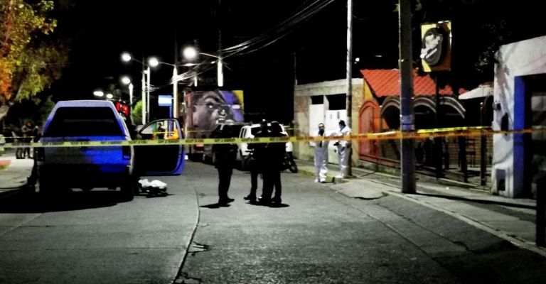 Acordonan el sitio del crimen