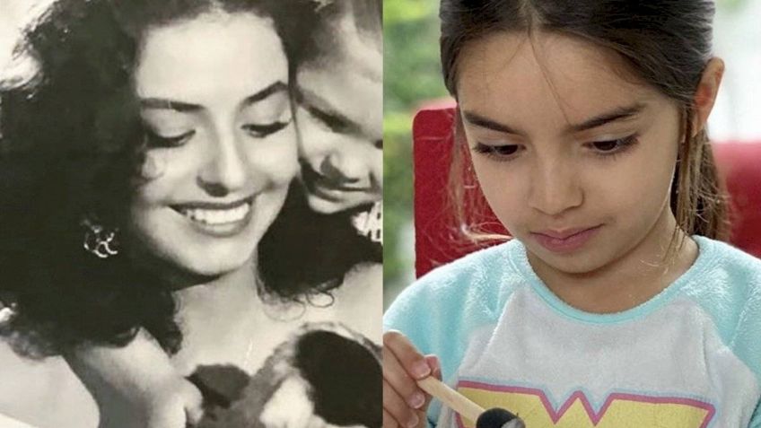 ¡Idénticas! Eugenio Derbez presume el parecido entre Aitana y su madre: "Volvió a nacer"