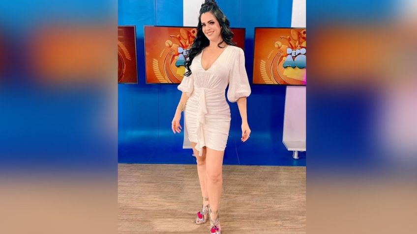 A sus 46 años, Luz Elena González se luce en ajustado y delirante vestido verde