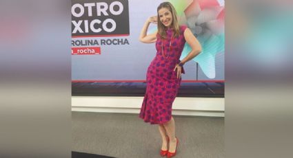 Carolina Rocha conquista TV Azteca al presumir su monumental belleza