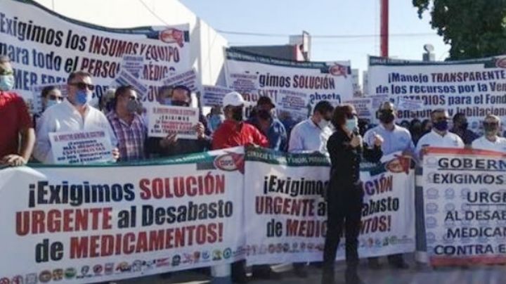 Trabajadores mantienen protestas por falta de atención en Isssteson