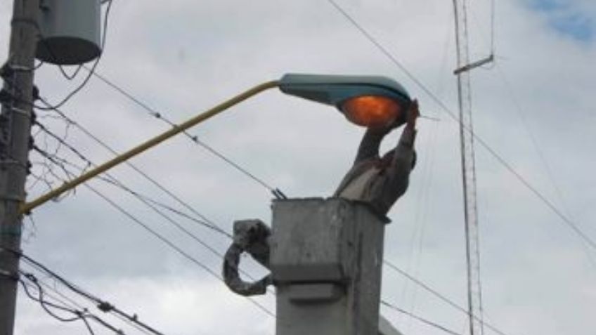 Problemas en alumbrado, constantes pese a millonario contrato que pagan