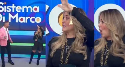 "¡Contrólate!": Andrea Legarreta 'explota' y le grita a conductor de 'Hoy' en vivo por esto