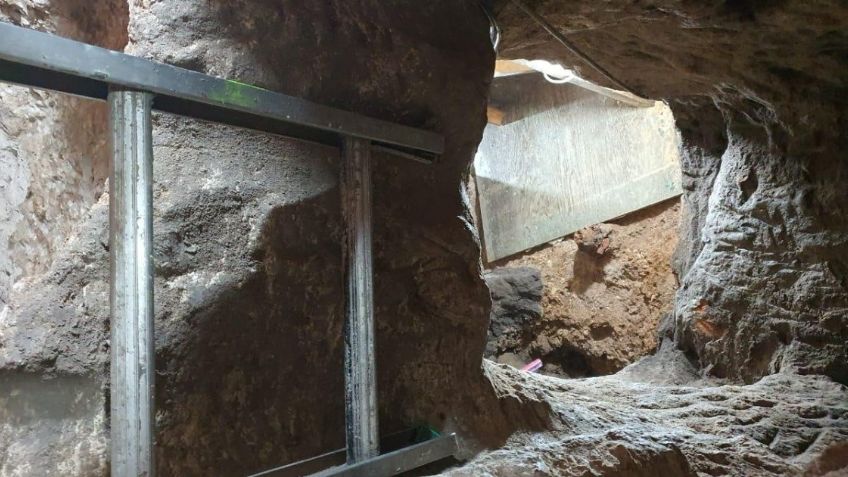 (VIDEO) Descubren impresionante túnel en Celaya; querían robar a empresa de valores