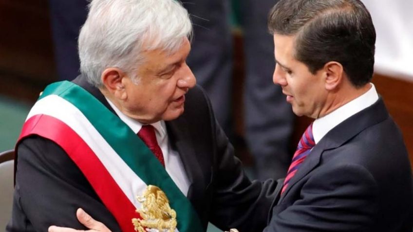 El expresidente Enrique Peña Nieto manda sus condolencias a AMLO por la muerte de su hermana