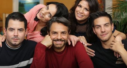 ¿Pleito en los Derbez? Eugenio, Alessandra Rosaldo y sus hijos ¡se agarran a golpes en VIDEO!