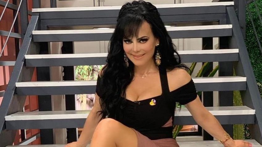 A sus 62 años, Maribel Guardia muestra su figura en FOTO con entallado vestido transparente