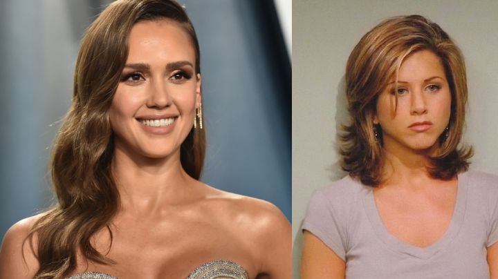 Jessica Alba presume que tuvo el corte 'Rachel' mucho antes que Jennifer Aniston