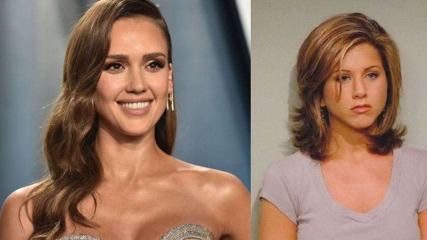 Jessica Alba presume que tuvo el corte 'Rachel' mucho antes que Jennifer Aniston