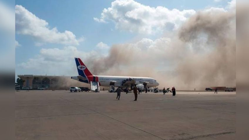 Yemen: Así se vivió la explosión en aeropuerto; deja 13 muertos y 50 heridos