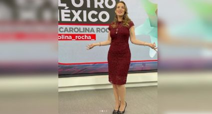 Carolina Rocha alborota a todo TV Azteca con este alegre atuendo para 'Hechos'