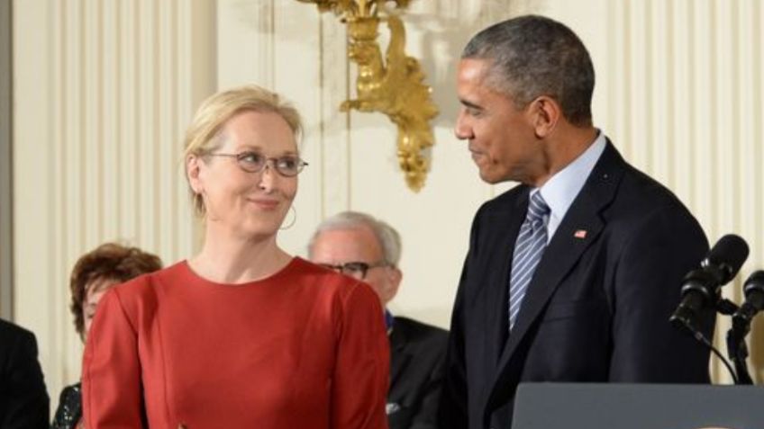 Meryl Streep menciona que hay bastantes errores en el nuevo libro de Barack Obama