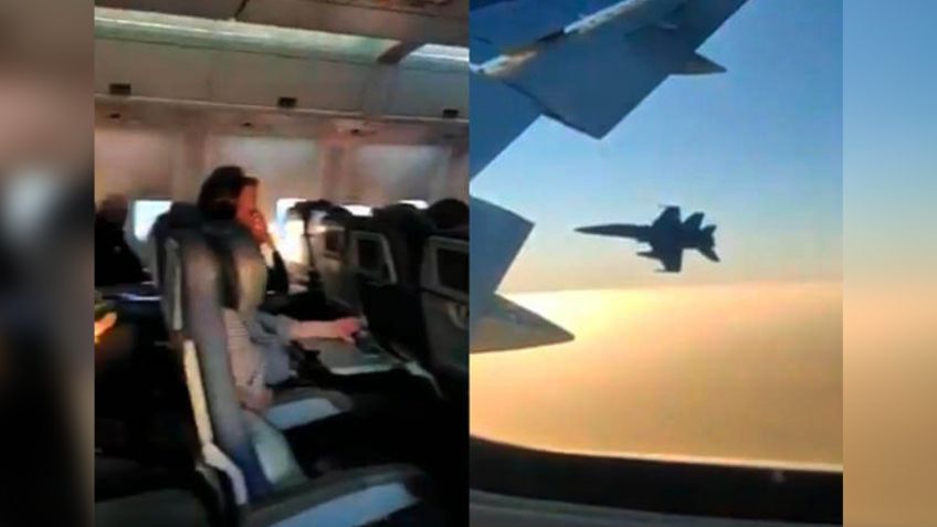 VIDEO: Así vivieron pasajeros de avión el aterrizaje de emergencia en España
