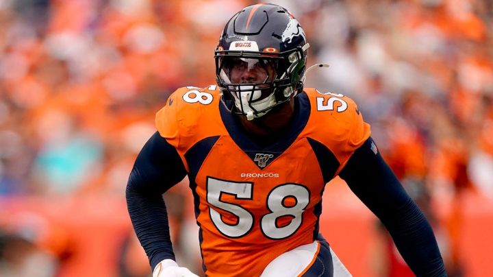 Von Miller da positivo por coronavirus; su representante afirma que está de buen humor