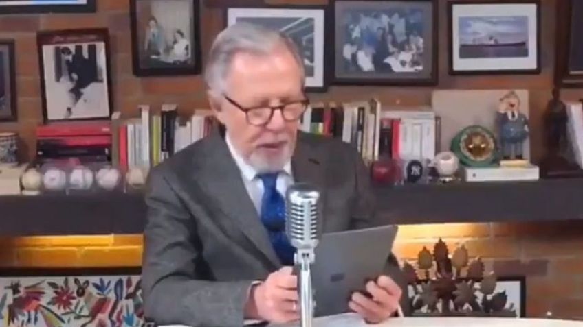 "Se pasan de mam...": López-Dóriga cae víctima del albur en plena transmisión