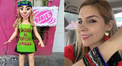 "Preséntame a tu amiga": Tras la amenaza de Américo Garza piñatas de Karla Panini, también le hacen la suya