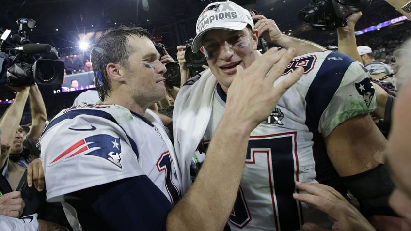 ¡Cómo los vikingos! Así sacó Tom Brady a Rob Gronkowski del retiro