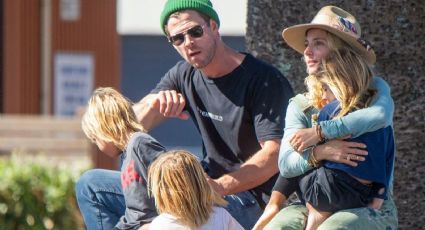 Chris Hemsworth sufre el aislamiento con sus tres hijos, ¿no los soporta?